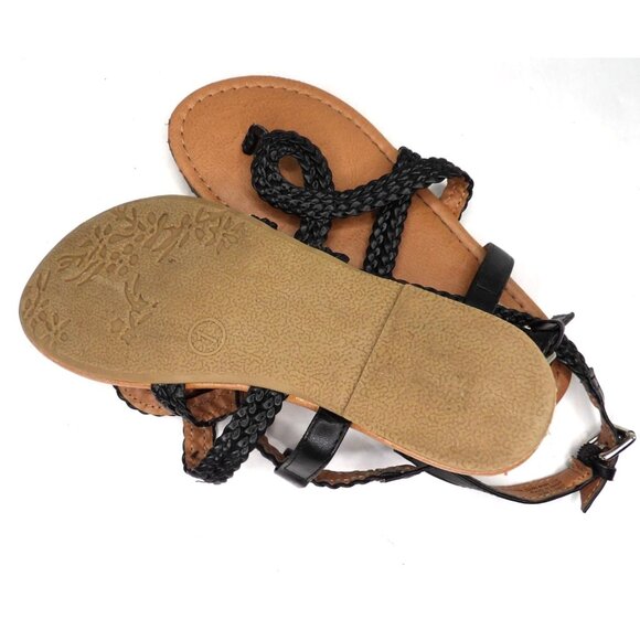 Sandals Girl's Open Toe Buckle Straps size 1 preowned - Picture 4 of 4